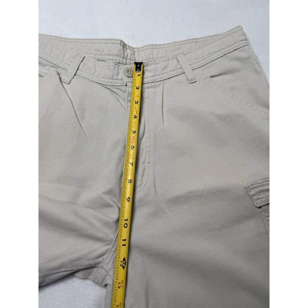 Vintage Polo Jeans Co Ralph Lauren Cargo Pants Mens 34x30 Khaki Beige Cotton